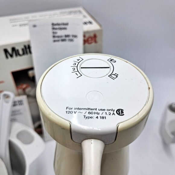 Braun Multipractic Set - MR700 - Type 4181 - Variable Speed- Complete Set - Picture 9 of 16